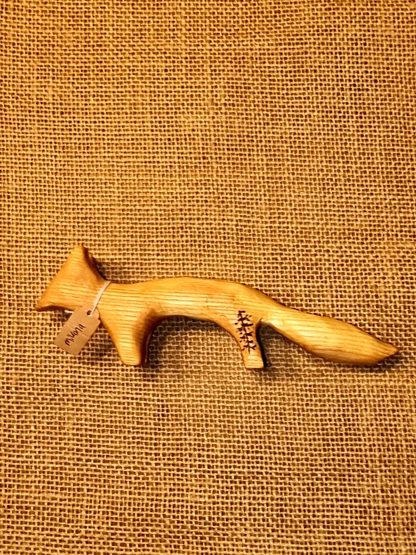 Renard frêne clair face gauche Renard-frene-clair-face-gauche