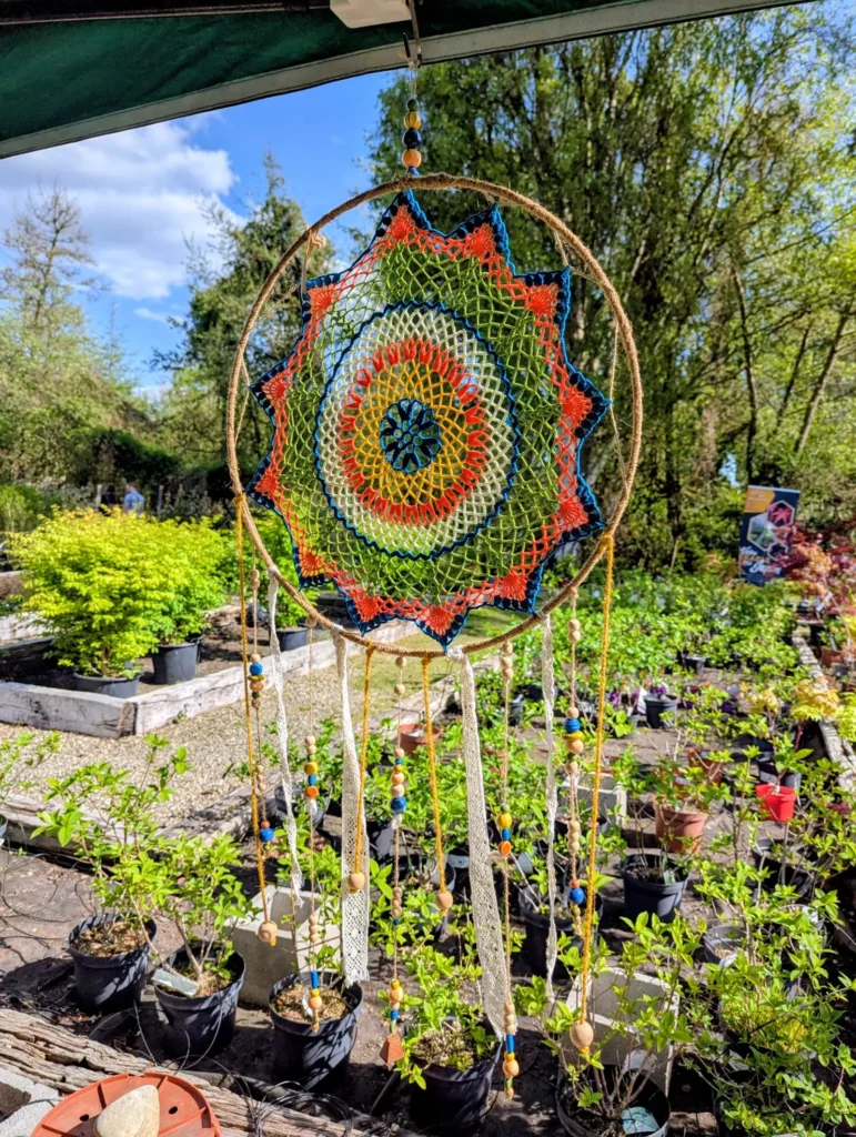 attrape rêve vus sur jardin gmj