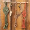 petit suspension feuilles melangé bois et macramé clochettes 2 petit-suspension-feuilles-melange-bois-et-macrame-clochettes-2