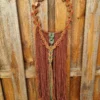 suspension-fleur-rouge-brune-tresse-verte 2